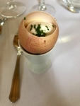 Les Jardins d'Alain Passard - Oeuf poché, crème 4 épices Les Jardins d'Alain Passard - Oeuf poché, crème 4 épices