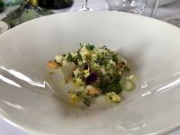 Les Jardins d'Alain Passard - Taboulé et pesto de roquette Les Jardins d'Alain Passard - Taboulé et pesto de roquette