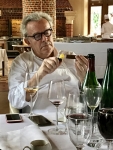 Les Jardins d'Alain Passard - Alain Passard et le cigare Les Jardins d'Alain Passard - Alain Passard et le cigare