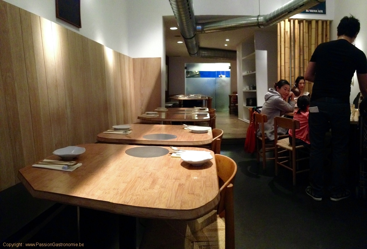 Maru Restaurant Coréen Bruxelles Cadre