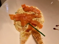 Restaurant Au Provencal - Oeufs brouillés au saumon