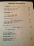 Restaurant Jeunet à Arbois : Carte des vins Restaurant Jeunet à Arbois : Carte des vins