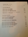 Restaurant Jeunet à Arbois : Carte des vins Restaurant Jeunet à Arbois : Carte des vins