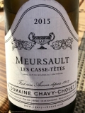 Restaurant Le Métin - Meursault 2015 Les casse-têtes de chez Chavy-Chouet