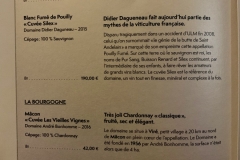 Restaurant l'Horizon - Quelques vins blancs Restaurant l'Horizon - Quelques vins blancs