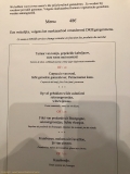 Restaurant Philippe Nuyens - Le menu trois services
