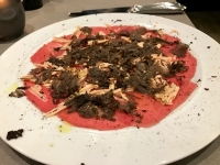 Restaurant Tribeca à Gerpinnes - Carpaccio de boeuf Restaurant Tribeca à Gerpinnes - Carpaccio de boeuf