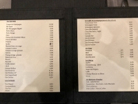 Restaurant Tribeca - La carte des apéritifs Restaurant Tribeca - La carte des apéritifs