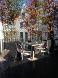 Restaurant WY @ The Mercedes House : terrasse en été