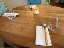 Restaurant San Sablon Bruxelles - Le dressage de la table