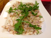 Trattoria AG La Sardegna - Carpaccio de poulpe