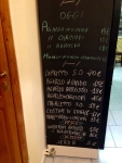 Trattoria AG La Sardegna - Menu Trattoria AG La Sardegna - Menu