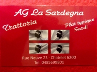 Trattoria AG La Sardegna - Carte de visite
