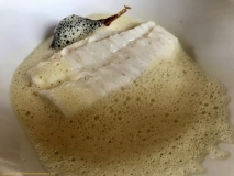Les Jardins d'Alain Passard - Turbot, émulsion de langoustines