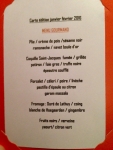 Restaurant Aux Petits Oignons à Jodoigne - Menu Restaurant Aux Petits Oignons à Jodoigne - Menu