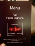 Restaurant Aux Petits Oignons à Jodoigne Restaurant Aux Petits Oignons à Jodoigne