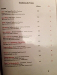 Restaurant Aux Petits Oignons à Jodoigne - Carte des vins Restaurant Aux Petits Oignons à Jodoigne - Carte des vins