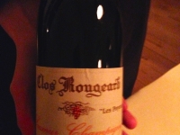 Restaurant Bouchery : Clos Rougeard 1996 Restaurant Bouchery : Clos Rougeard 1996