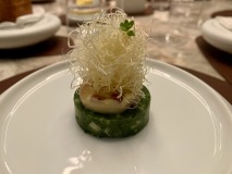 Bozar restaurant - Deuxième mise en bouche