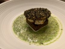 Bozar restaurant - Aubergine de Sicile – Miso – Algues de Jean-Marie Pédron