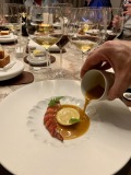 Bozar restaurant - Le homard et la sauce