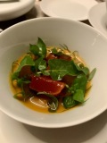 Bozar restaurant - Side dish tomates