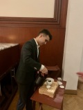Bozar restaurant - La préparation du thé