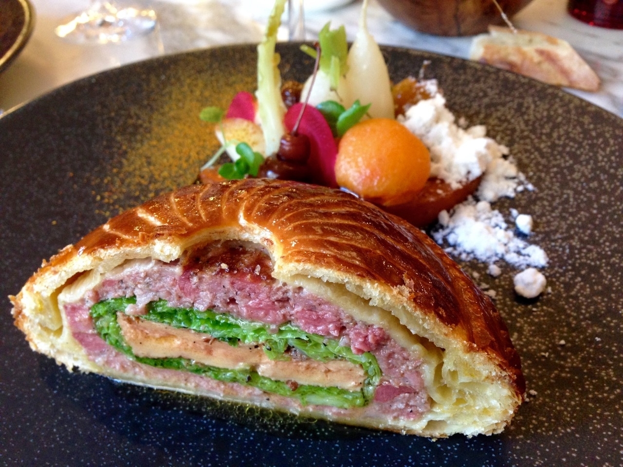 Bozar Brasserie by Karen Torosyan Tourte de porc basque Foie gras de canard