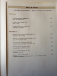 Bozar Brasserie by Karen Torosyan Carte des vins Bozar Brasserie by Karen Torosyan Carte des vins