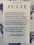 Brasserie Julie - La philosophie