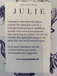 Brasserie Julie - La philosophie Brasserie Julie - La philosophie