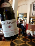 Brasserie La Paix à Anderlecht - Clos Rougeard 2011