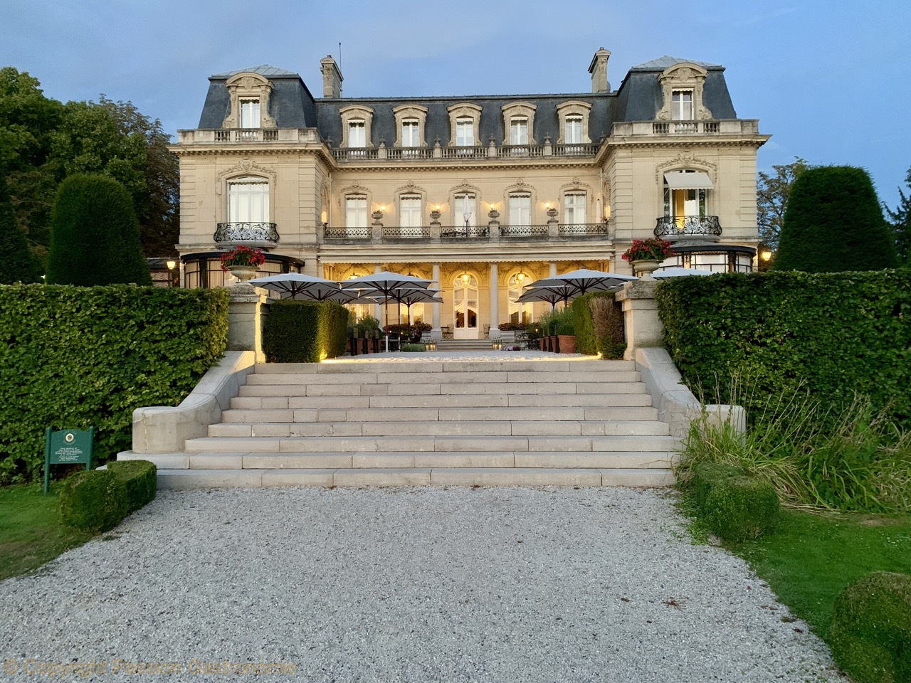 Brasserie Le Jardin Les Crayères - Le domaine