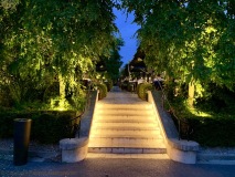 Brasserie Le Jardin Les Crayères - L'entrée des jardin, côté rue