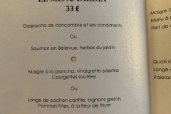Brasserie Le Jardin Les Crayères - Le menu Jardin Brasserie Le Jardin Les Crayères - Le menu Jardin