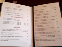 Brasserie La Villa Lorraine - Carte Brasserie La Villa Lorraine - Carte