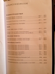 Brasserie La Villa Lorraine - Carte des vins Brasserie La Villa Lorraine - Carte des vins