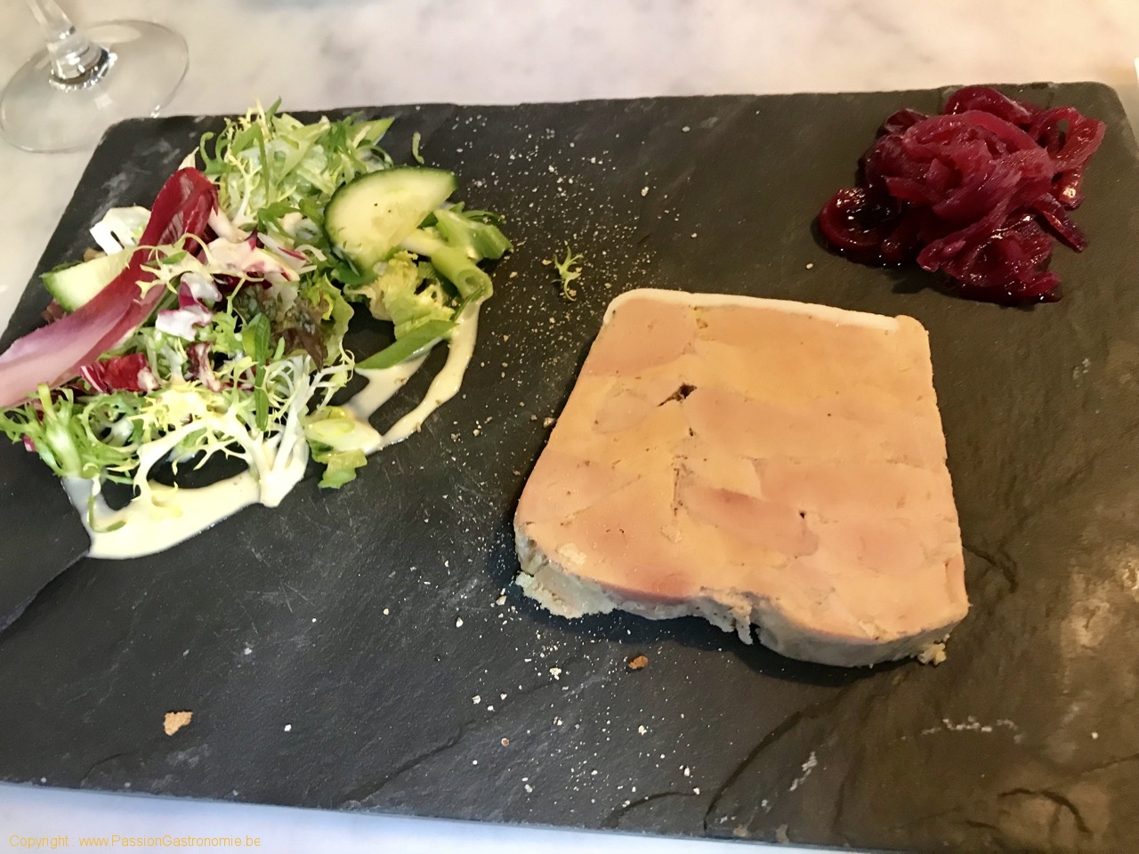 Restaurant L'Ogenblik - Foie d'oie maison