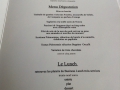 Menu du restaurant italien Da Mimmo Menu du restaurant italien Da Mimmo
