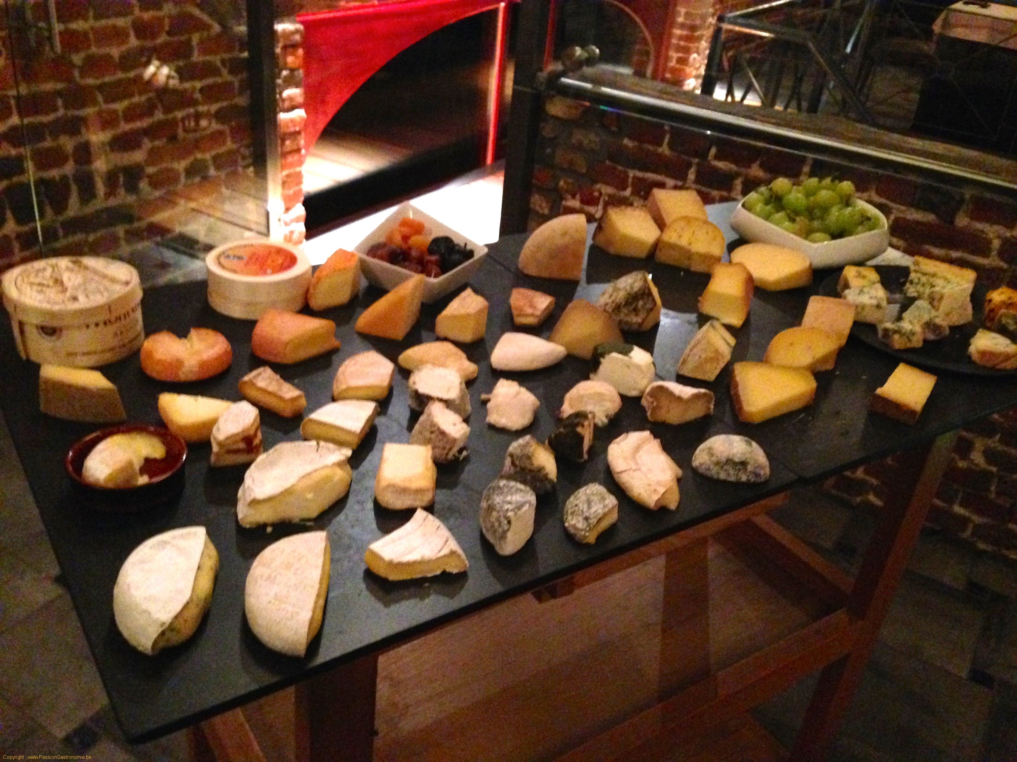 Restaurant Le D'Arville : plateau de fromages