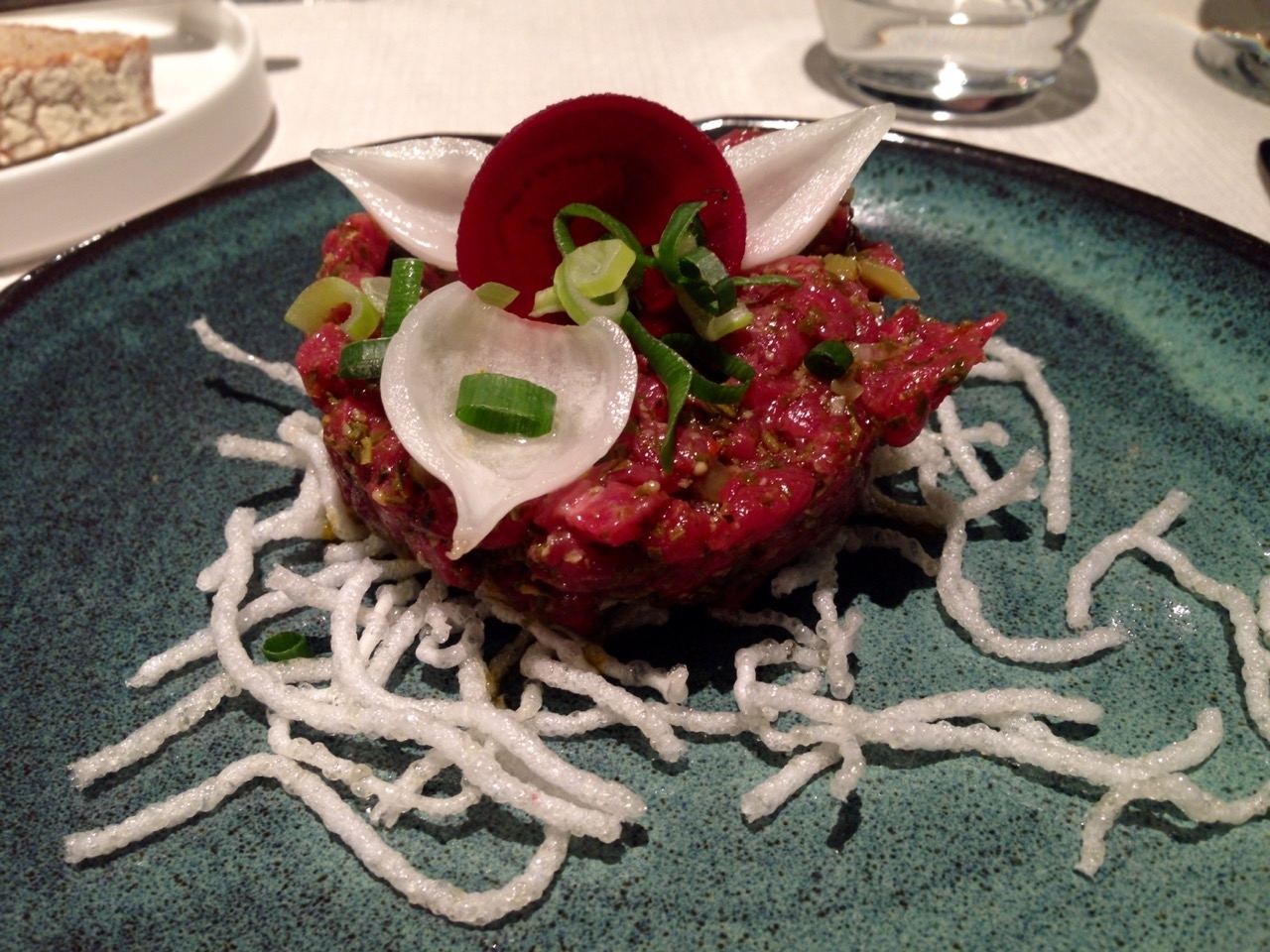 Restaurant chinois Dynasty Gembloux Tartare de boeuf