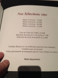 Restaurant chinois Dynasty Gembloux Forfait Vin