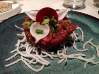 Restaurant chinois Dynasty Gembloux Tartare de boeuf Restaurant chinois Dynasty Gembloux Tartare de boeuf