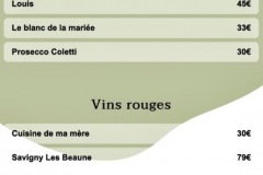 Greenhouse by BonBon - Kaisin - La carte des vins Greenhouse by BonBon - Kaisin - La carte des vins