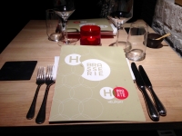 Restaurant Héliport Brasserie à Liège - Table