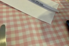 Hostellerie de L'Oise -La prise de commande Hostellerie de L'Oise -La prise de commande