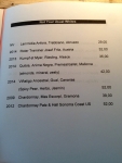 Humphrey, restaurant à Bruxelles - Carte des vins Humphrey, restaurant à Bruxelles - Carte des vins