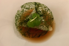 Sour Figs, scallop - Sang-Hoon Degeimbre (L'Air du temps, **, Liernu) Sour Figs, scallop - Sang-Hoon Degeimbre (L'Air du temps, **, Liernu)