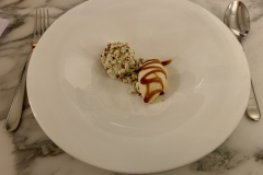 Sorghum, goat's cheese - Emma Bengtsson (Aquavit, **, New-York) Sorghum, goat's cheese - Emma Bengtsson (Aquavit, **, New-York)