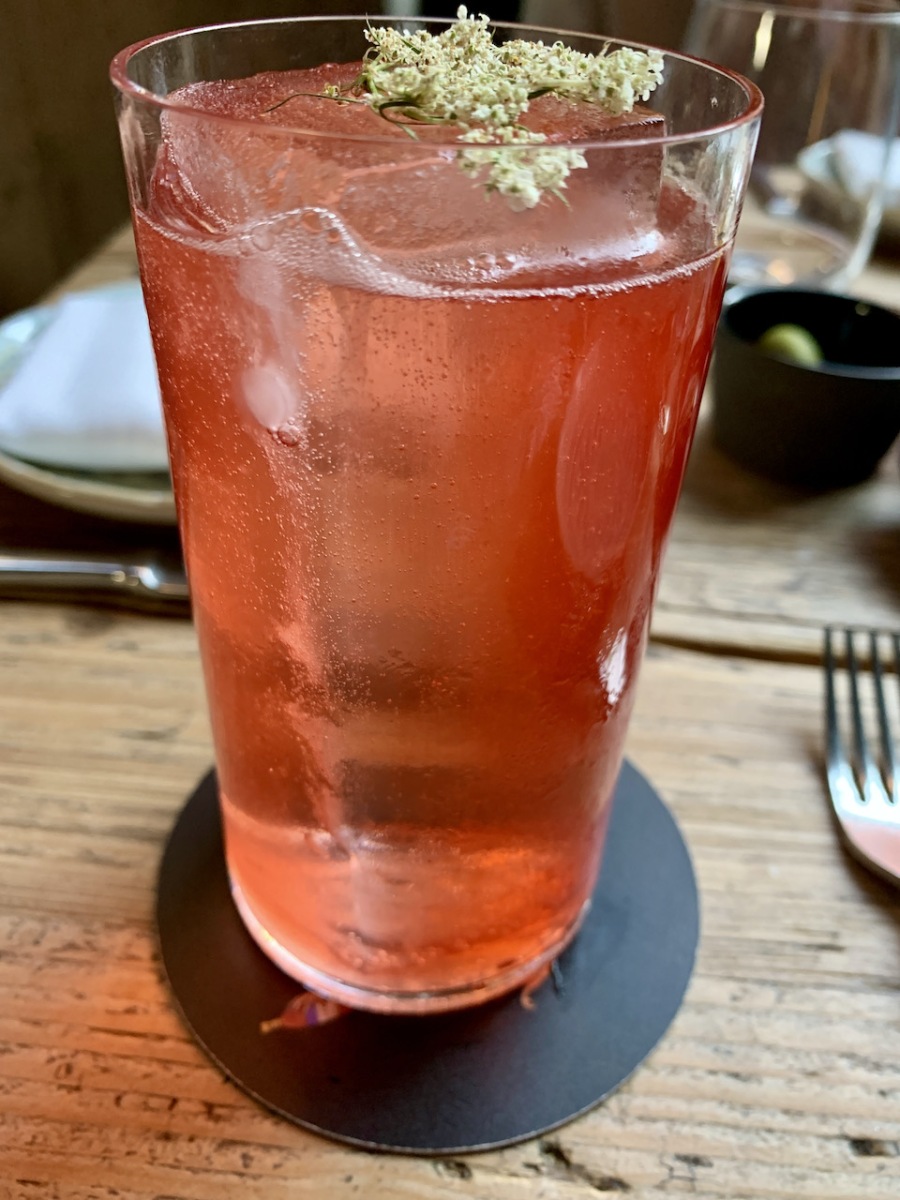 Cocktail rhubarb soldatino